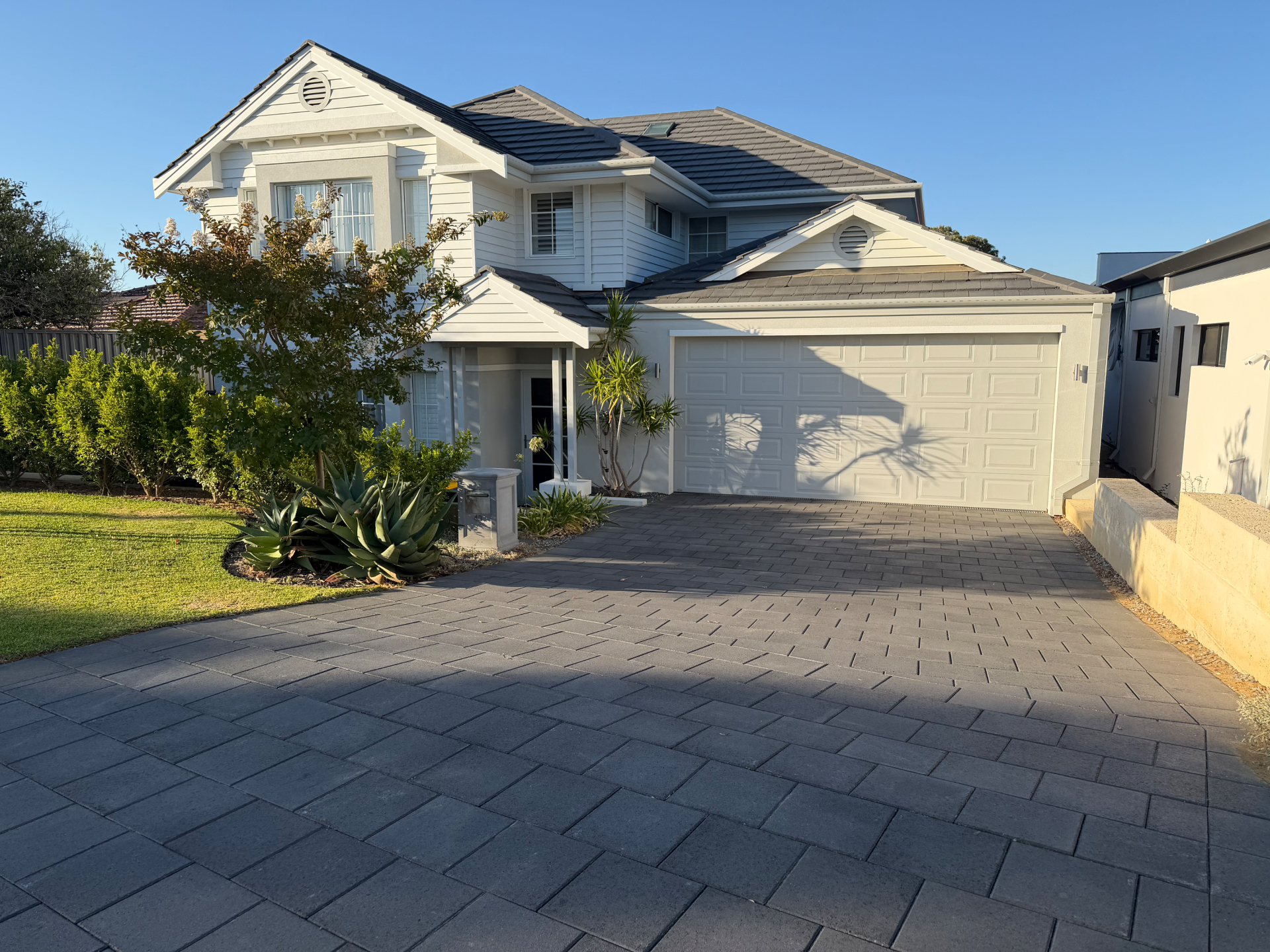 Premium two-storey home with freshly cleaned driveway